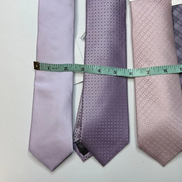 Calvin Klein Ties Bundle- Purple/Pink